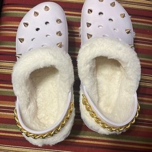 Women Spiked Clogs!!!!Size 9